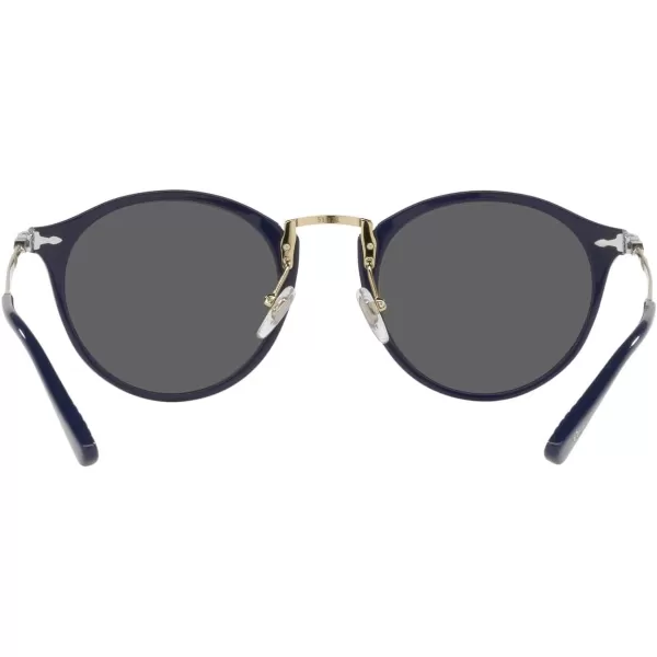 Persol PO3166S Round SunglassesBlueDark Grey