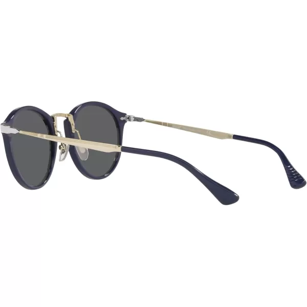 Persol PO3166S Round SunglassesBlueDark Grey