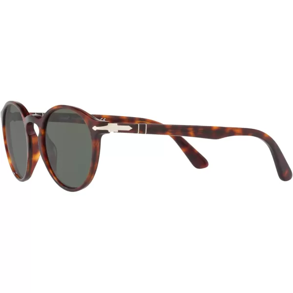 Persol PO3171S Round SunglassesHavanaGreen