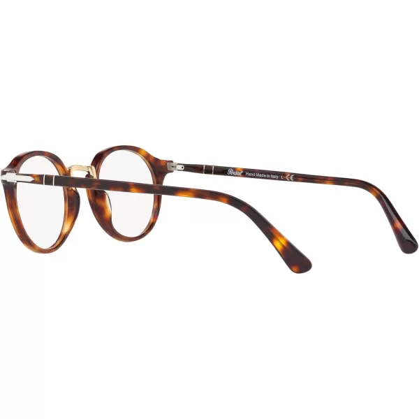 Persol PO3185V Round Prescription Eyewear FramesHavanaDemo Lens