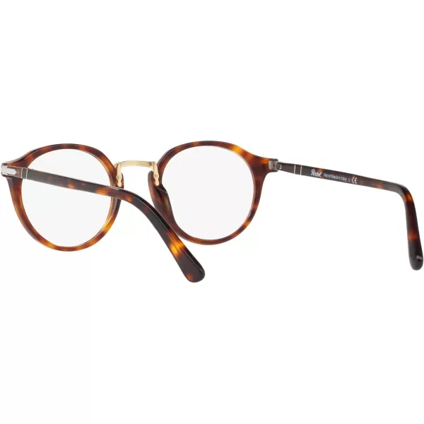 Persol PO3185V Round Prescription Eyewear FramesHavanaDemo Lens