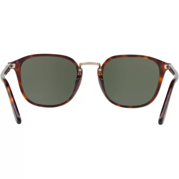 Persol PO3186S Round SunglassesHavanaGreen