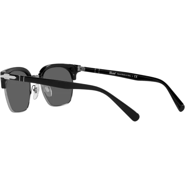 Persol PO3199S Square SunglassesBlackGunmetalDark Grey