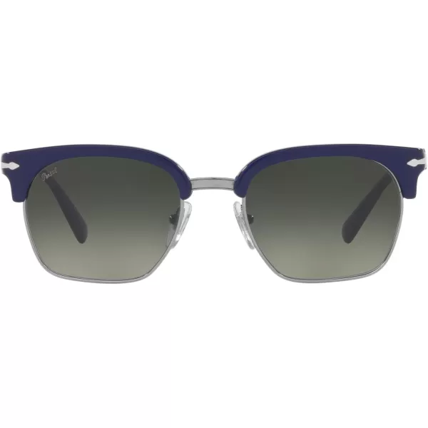 Persol PO3199S Square SunglassesBlueLight Grey Gradient Dark Grey