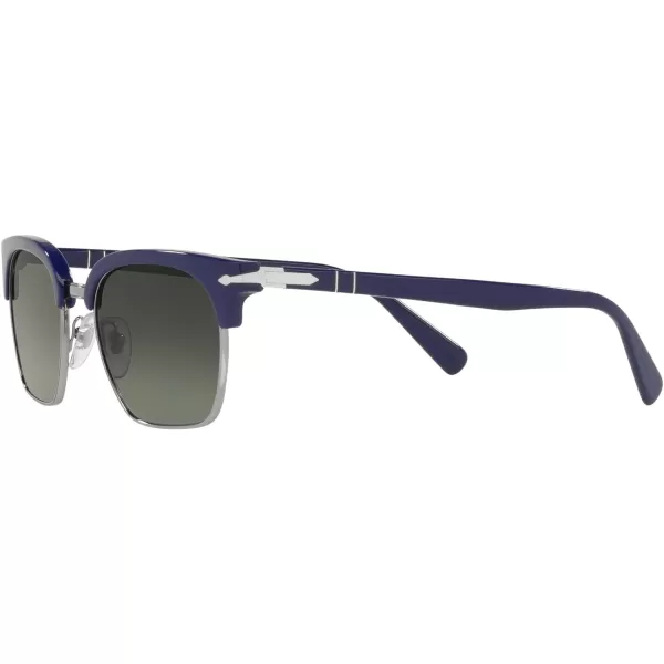 Persol PO3199S Square SunglassesBlueLight Grey Gradient Dark Grey