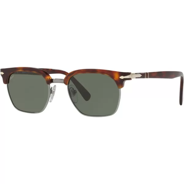 Persol PO3199S Square SunglassesHavanaGreen