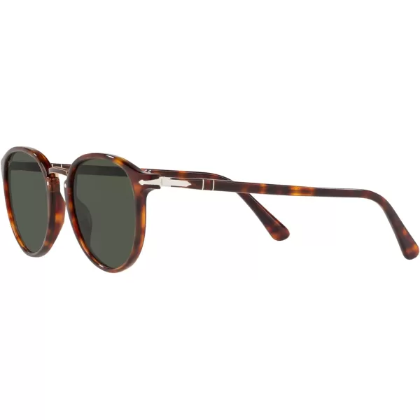 Persol PO3210S Round SunglassesHavanaGreen