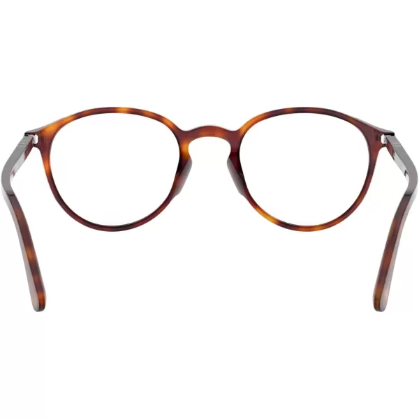 Persol PO3218V Round Prescription Eyewear FramesHavanaDemo Lens