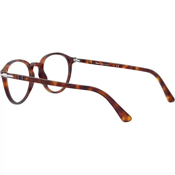 Persol PO3218V Round Prescription Eyewear FramesHavanaDemo Lens