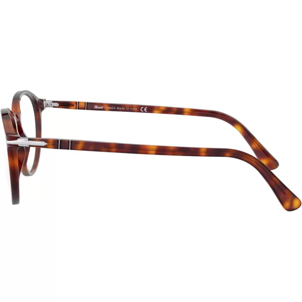 Persol PO3218V Round Prescription Eyewear FramesHavanaDemo Lens