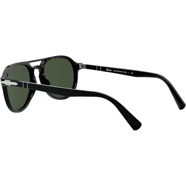 Persol PO3235S Aviator SunglassesBlackGreen