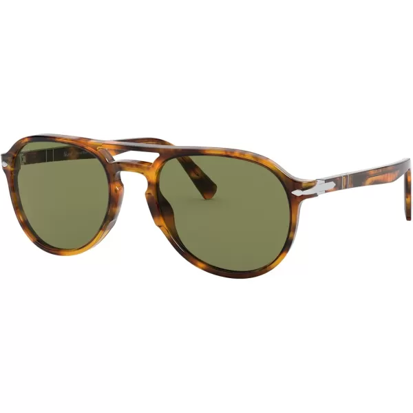 Persol PO3235S Aviator SunglassesHavanaGreen