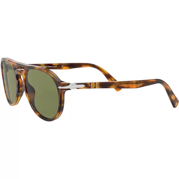 Persol PO3235S Aviator SunglassesHavanaGreen