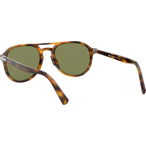 Persol PO3235S Aviator SunglassesHavanaGreen