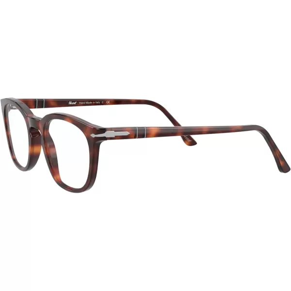 Persol PO3258V Round Prescription Eyewear FramesHavanaDemo Lens