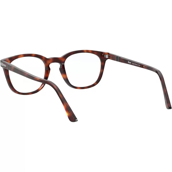 Persol PO3258V Round Prescription Eyewear FramesHavanaDemo Lens