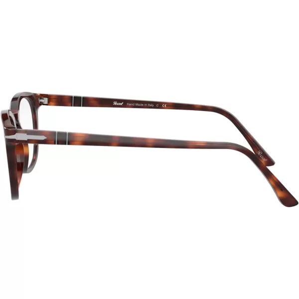 Persol PO3258V Round Prescription Eyewear FramesHavanaDemo Lens