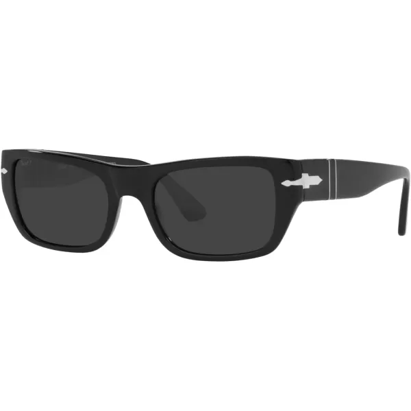 Persol PO3268S Rectangular SunglassesBlackBlack Polarized