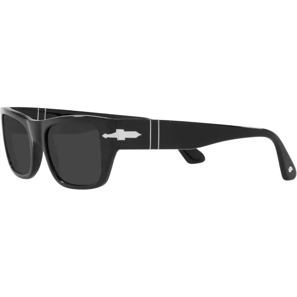 Persol PO3268S Rectangular SunglassesBlackBlack Polarized