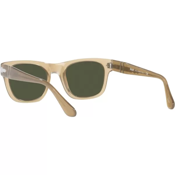 Persol PO3269S Square SunglassesBeige OpalGreen