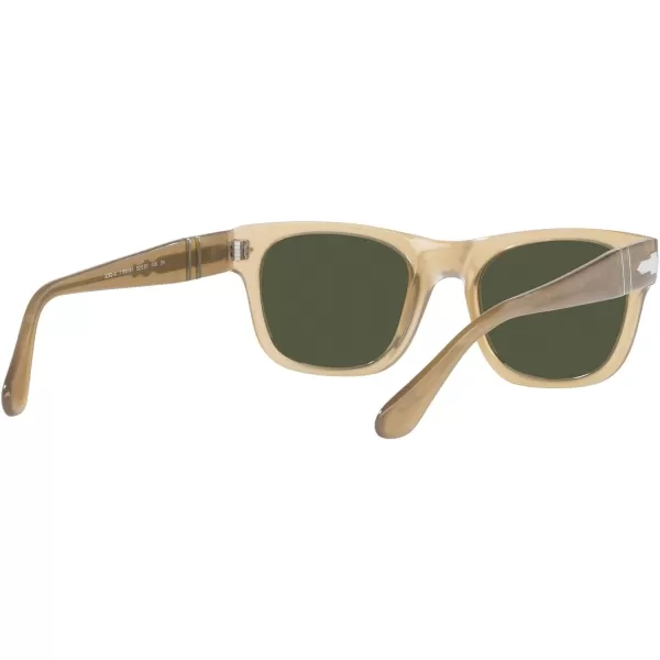 Persol PO3269S Square SunglassesBeige OpalGreen