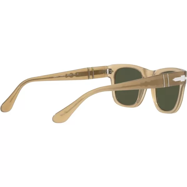 Persol PO3269S Square SunglassesBeige OpalGreen