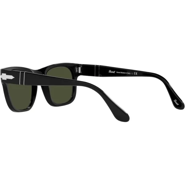 Persol PO3269S Square SunglassesBlackGreen