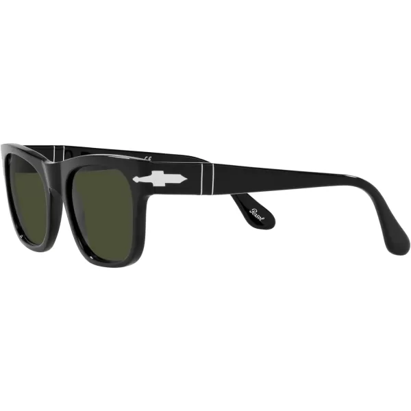 Persol PO3269S Square SunglassesBlackGreen