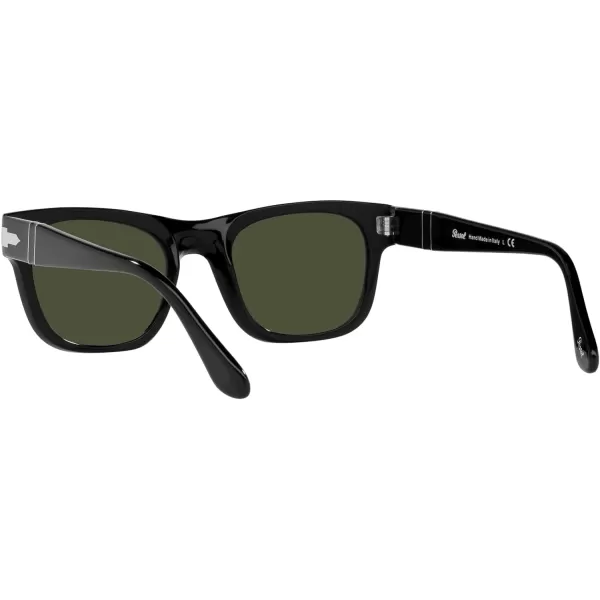 Persol PO3269S Square SunglassesBlackGreen