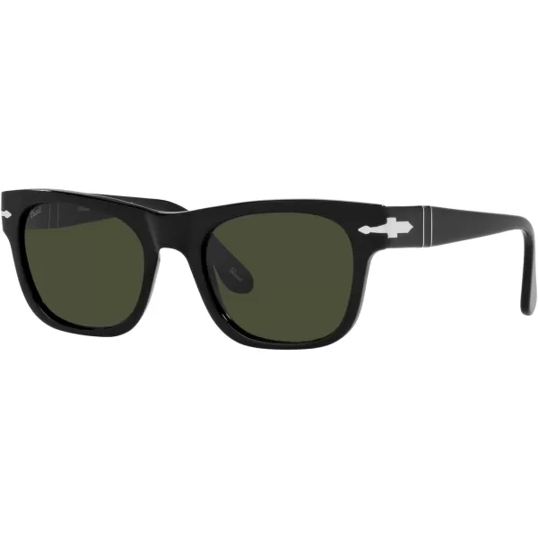 Persol PO3269S Square SunglassesBlackGreen