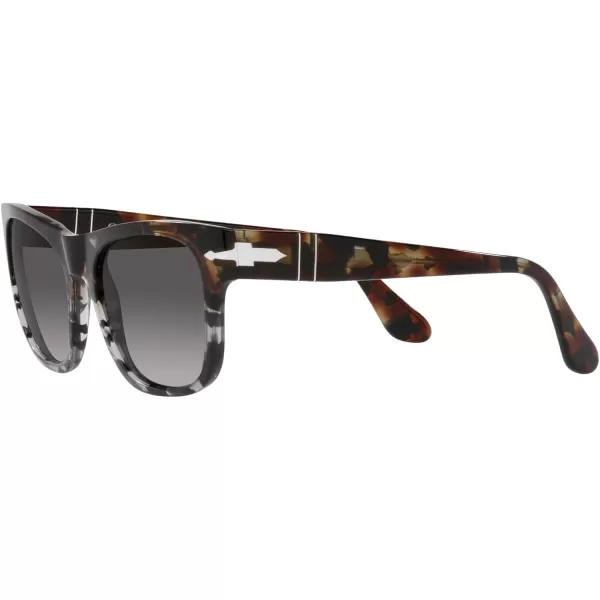 Persol PO3269S Square SunglassesBrownGreyTortoiseGrey Gradient Polarized