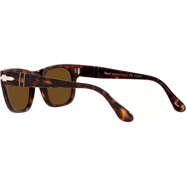 Persol PO3269S Square SunglassesHavanaBrown Polarized