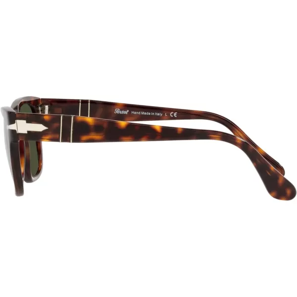 Persol PO3269S Square SunglassesHavanaGreen