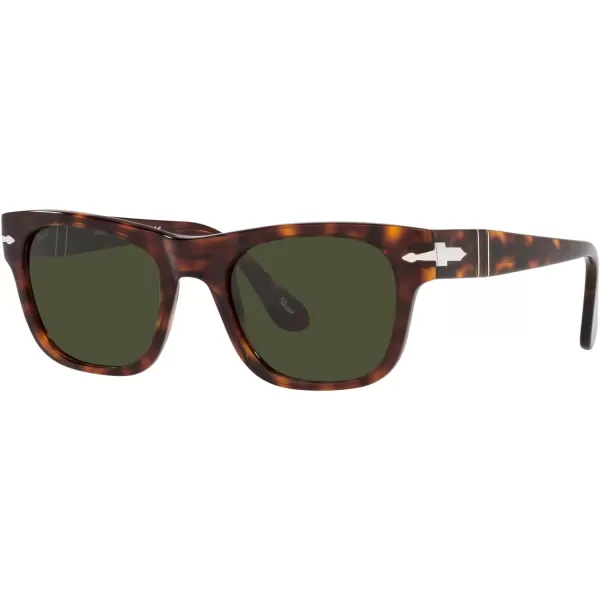 Persol PO3269S Square SunglassesHavanaGreen