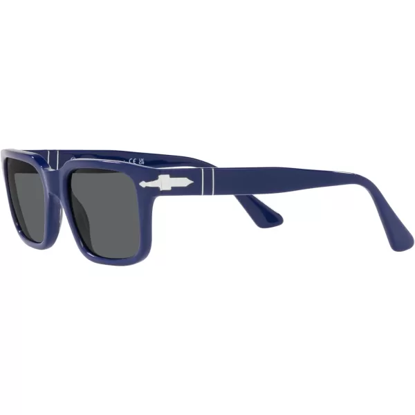 Persol PO3272S Rectangular SunglassesBlueDark Grey