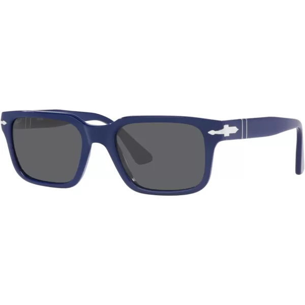 Persol PO3272S Rectangular SunglassesBlueDark Grey