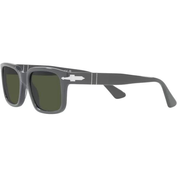 Persol PO3272S Rectangular SunglassesFull GreyGreen