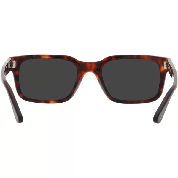 Persol PO3272S Rectangular SunglassesHavanaBlack Polarized