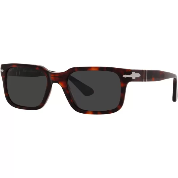 Persol PO3272S Rectangular SunglassesHavanaBlack Polarized