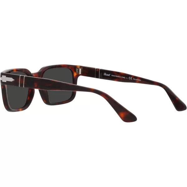 Persol PO3272S Rectangular SunglassesHavanaBlack Polarized