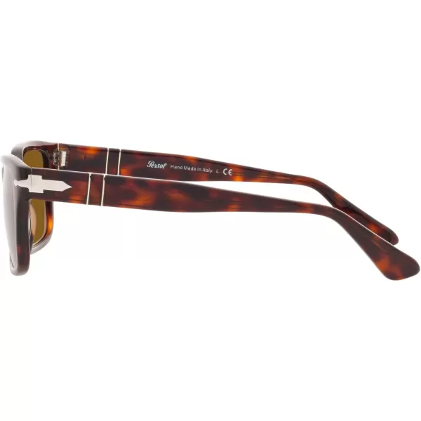 Persol PO3272S Rectangular SunglassesHavanaBrown