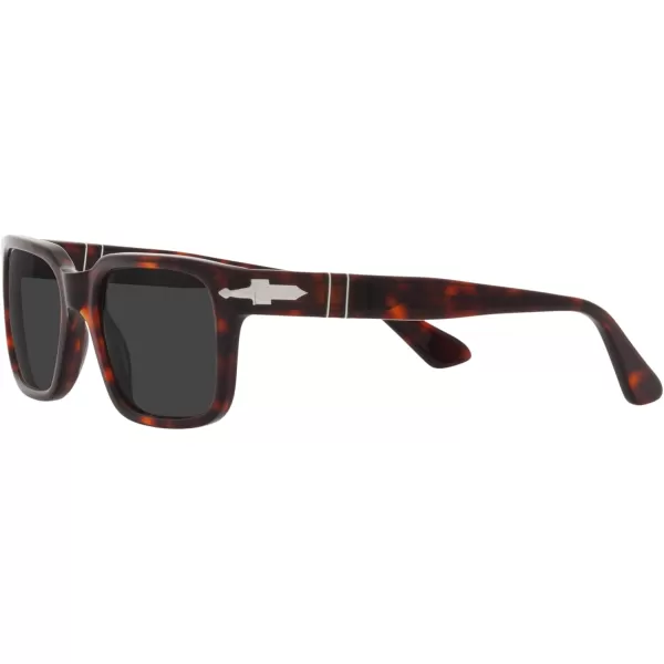 Persol PO3272S Rectangular SunglassesHavanaPolarized Black