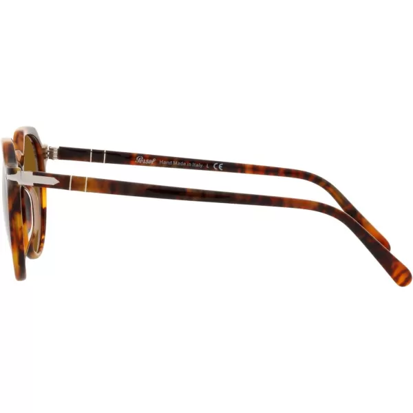 Persol PO3281S Round SunglassesCaffeBrown