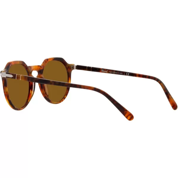 Persol PO3281S Round SunglassesCaffeBrown