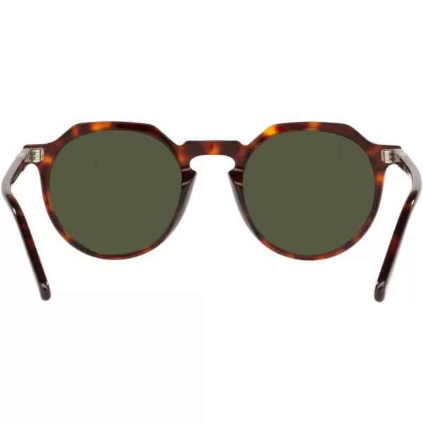 Persol PO3281S Round SunglassesHavanaGreen