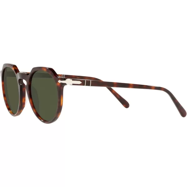 Persol PO3281S Round SunglassesHavanaGreen