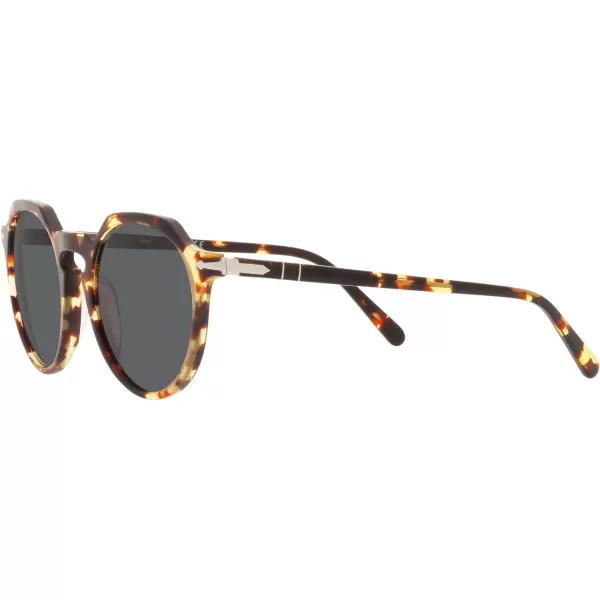 Persol PO3281S Round SunglassesTobacco VirginiaDark Grey