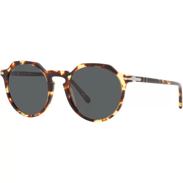 Persol PO3281S Round SunglassesTobacco VirginiaDark Grey