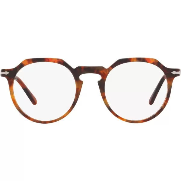 Persol PO3281V Round Prescription Eyewear FramesCaffeDemo Lens