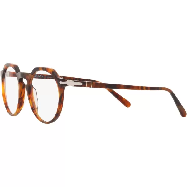 Persol PO3281V Round Prescription Eyewear FramesCaffeDemo Lens